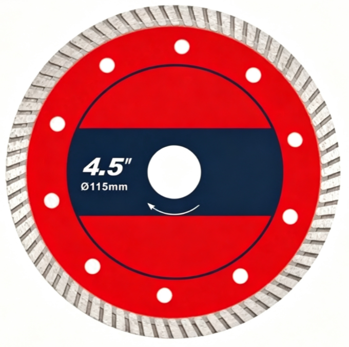 Hot-Pressed Super Thin Turbo Saw Blade